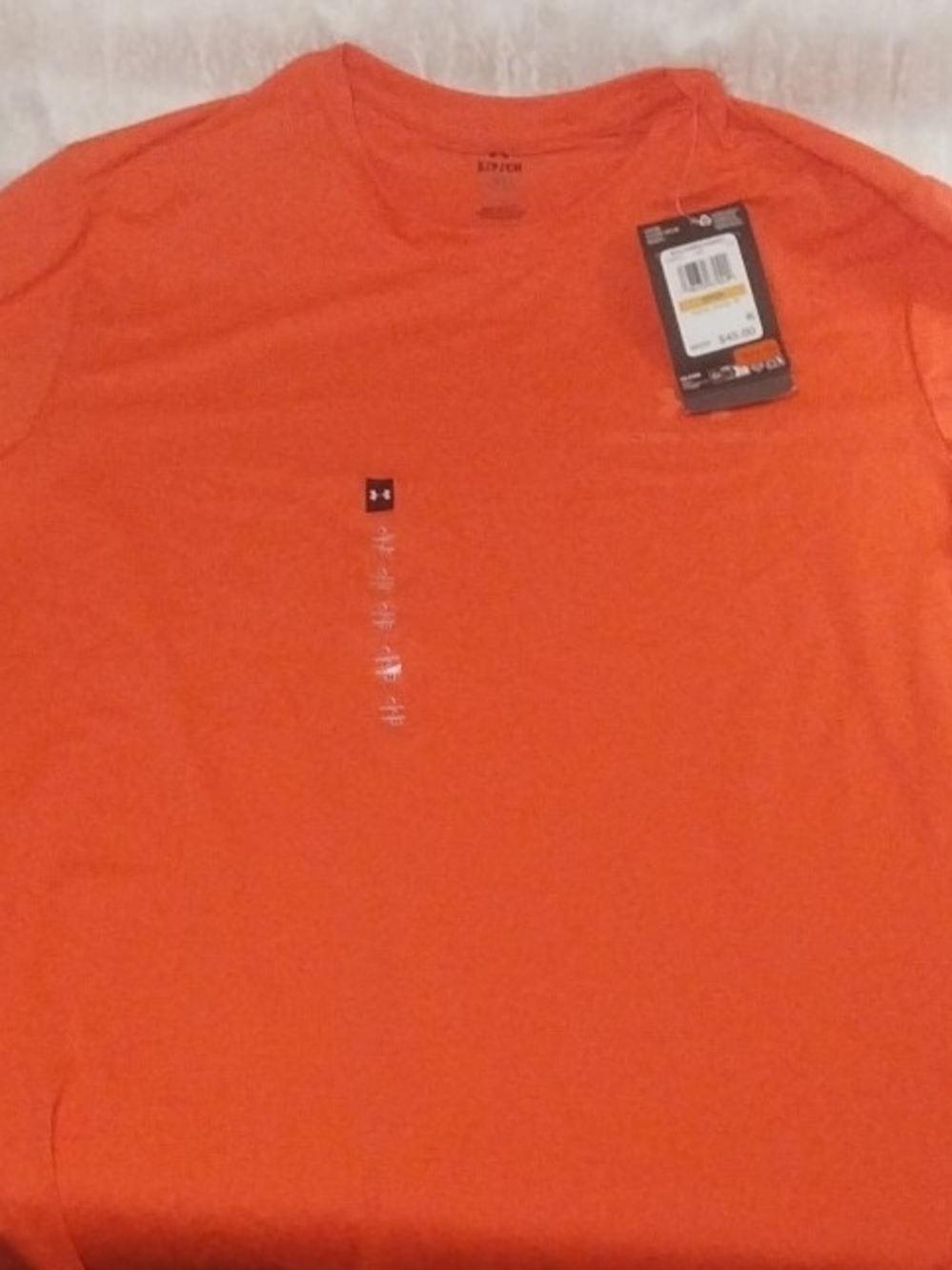 Under Armour Men’s Bright Orange Short-Sleeve Performance Tee